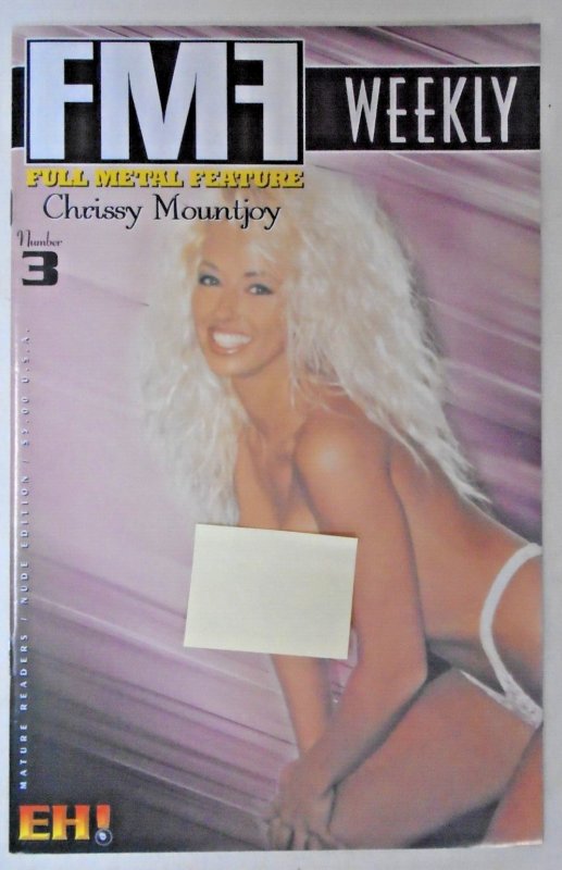 Full Metal Feature (1998 London Night) #2-4; Nude Covers; 3 HIGH GRADE Books
