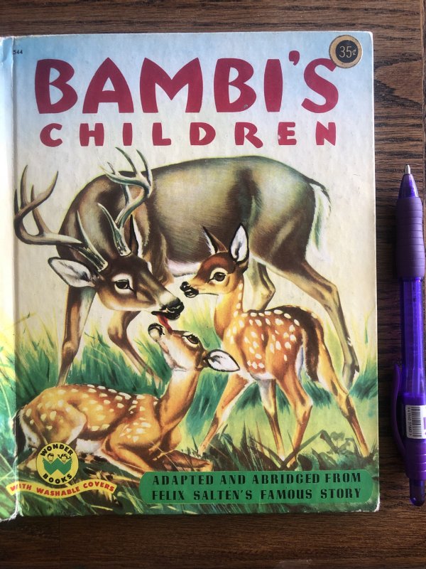 Bambi’s children by wonder book 1951