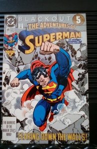 Adventures of Superman #485 Direct Edition (1991)