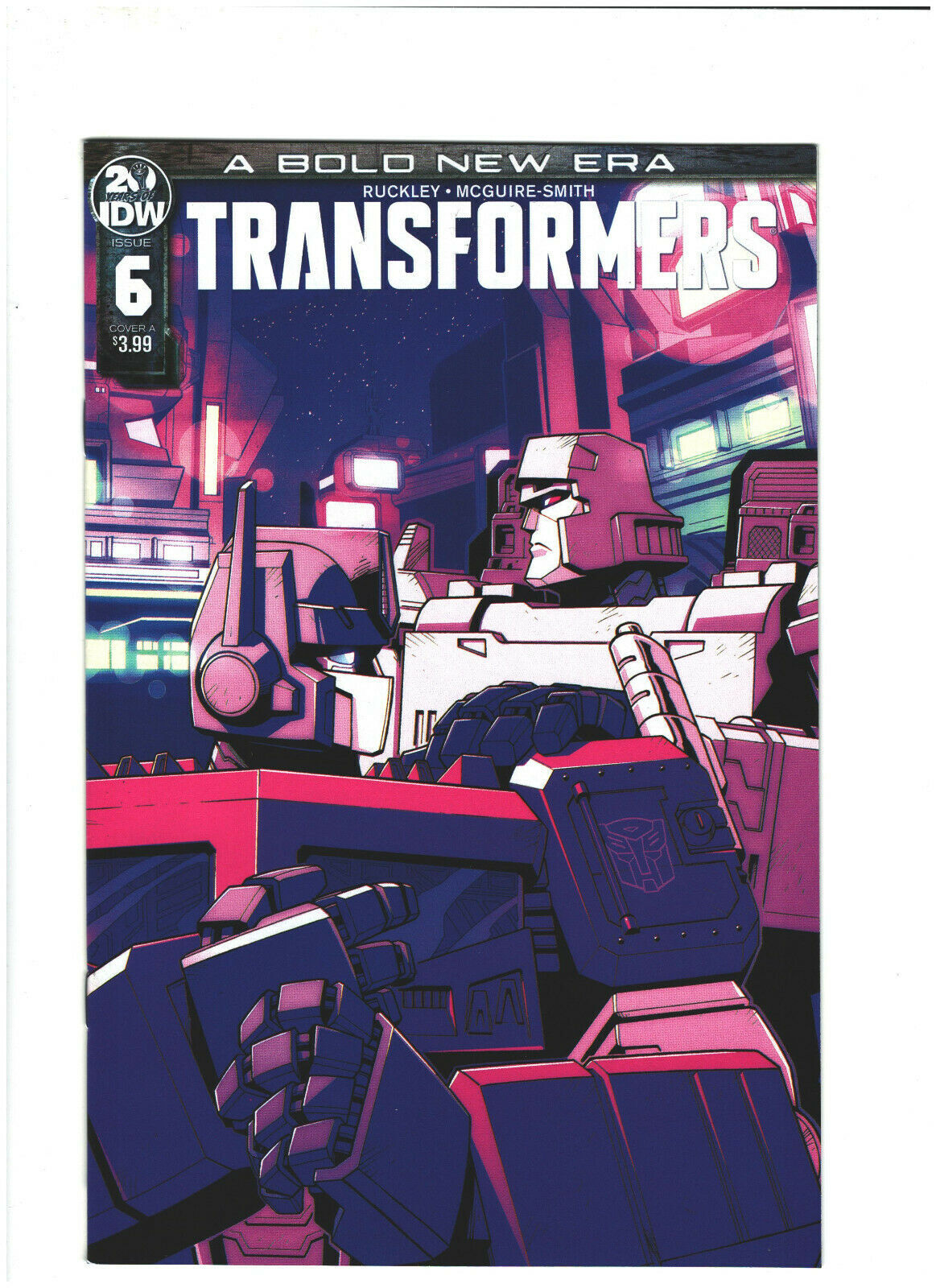 Transformers 6 NM 9.2 IDW Comics 2019 Autobots & Decepticons Cover A