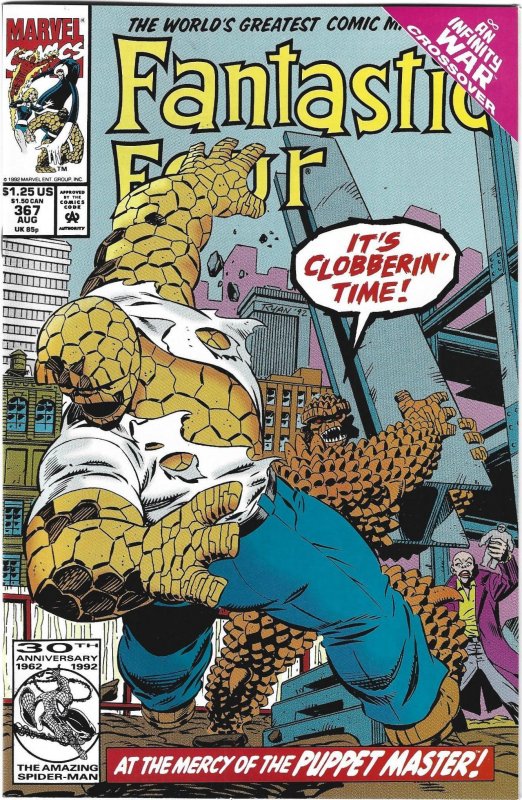 Fantastic Four #366 through 370 (1992)
