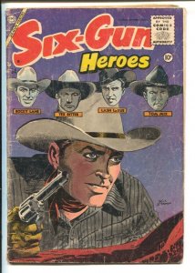 Six-Gun Heroes #34 1955-Charlton-Rocky Lane cover by Dick Giordano-Tom Mix-La...