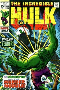 Incredible Hulk, The #123 FN ; Marvel | Roy Thomas Leader