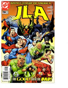 5 JLA DC Comic Books # 111 112 113 114 115 Superman Batman Flash Aquaman BH13 