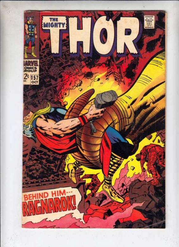 Thor, the Mighty #157 (Oct-68) VG Affordable-Grade Thor