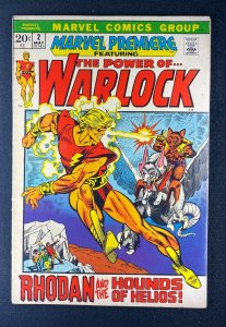 Marvel Premiere (1972) #2 VG/FN (5.0) Warlock Gil Kane Cover