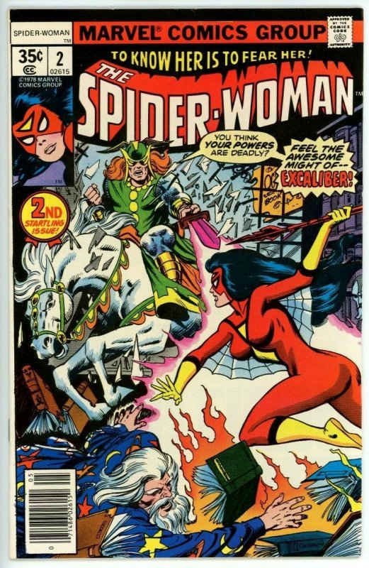 Spider Woman #2 (1978) - 9.0 VF/NM * A Sword in Hand*