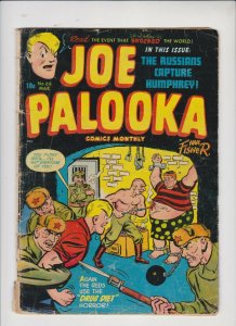 JOE PALLOKA #66 1952 HARVEY PUBLICATIONS / LOW GRADE / GD