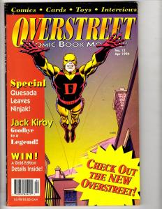 4 Comic Book Magazines # 31 Superman Trib Hero 11 Overstreet Monthly 12 J295