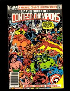 Lot of 9 Comics Contest of Champions 5 1 Secret Defenders 12 Fury 4 +MORE HY2