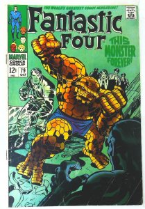 Fantastic Four (1961 series)  #79, VG+ (Actual scan)
