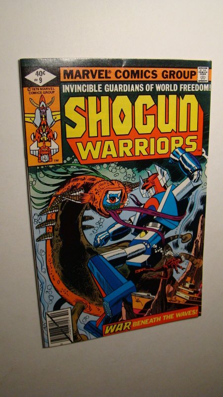 SHOGUN WARRIORS 9 *HIGH GRADE* HERB TRIMPE ART BRONZE AGE MARVEL 1979