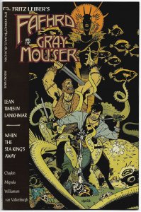 FAFHRD and the GRAY MOUSER 1 - 4 (1990-91) 8.5VF+  Complete Run! Mike Mignola!