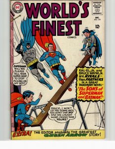 World's Finest Comics #154 (1965) Superman and Batman and Robin