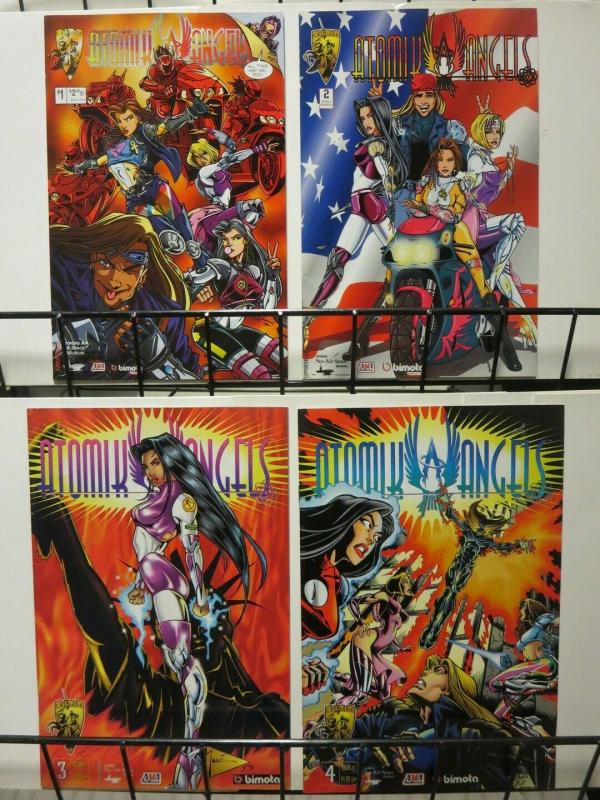 ATOMIK ANGELS 1-4  William Tucci's complete series