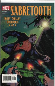 Sabretooth: Mary Shelley Overdrive #4 (2002) Sabretooth