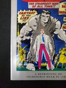 Marvel Milestone Edition Incredible Hulk 1A 1st Printing 1991 Marvel VF/NM