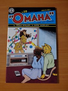 Omaha the Cat Dancer #10 ~ NEAR MINT NM ~ 1988 Kitchen Sink Comics