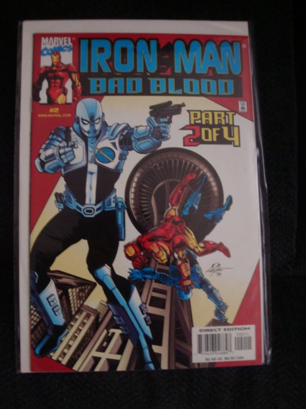 Iron Man: Bad Blood #2 Bob Layton Cover & Art