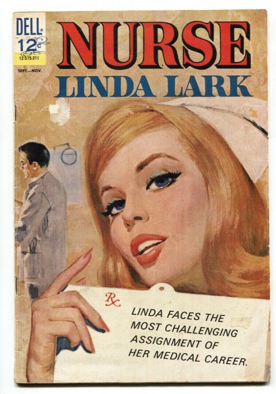 Linda Lark Registered Nurse #5 1962- Dell Silver Age-comic book VG-