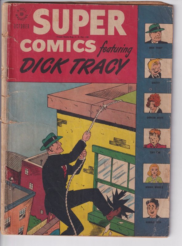 SUPER COMICS #101 (Oct 1946) FA 1.0, see description.