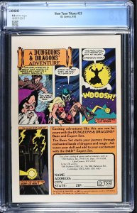 New Teen Titans #23 (9/82) Graded CGC 9.8