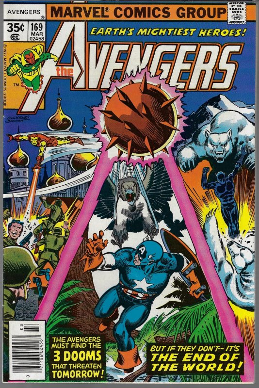 Avengers # 169 (Marvel, 1978) VF+