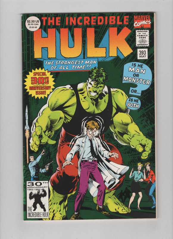 The Incredible Hulk #393 (Marvel Comic, 1992) 