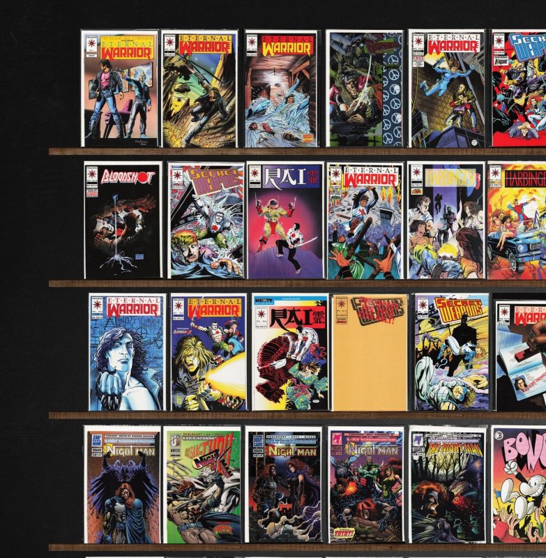 Huge Lot 150+ Comics with Rai, Eternal Warrior, The H.A.R.D. Corps & More!