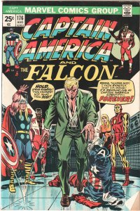 Captain America #176 (1974) Captain America and the Falcon