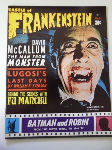 Castle of Frankenstein #8 (1966) GD+ Condition centerfold detached