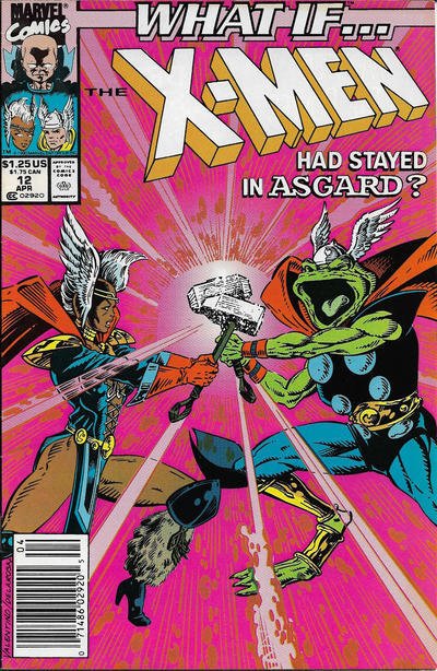 What If ? (Vol. 2) #12 (Newsstand) FN ; Marvel | X-Men Frog Thor Throg