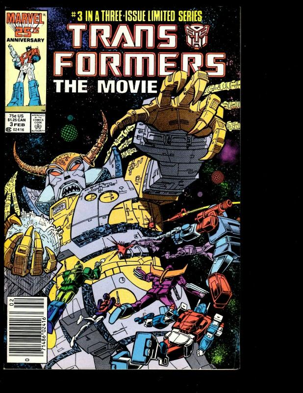 Lot Of 8 Comics Transformers Universe # 2 3 4 (2) The Movie # 2 (2) 3 (2)  WS4