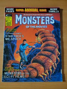 Monsters of the Movies Magazine Annual 1 Star Trek  FINE FN  1975 Stan Lee