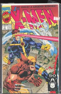 X-Men #1 Wolverine and Cyclops Cover (1991) X-Men [Key Issue]