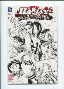 2015 Harley's Little Black book #1 (.2) Wonder Woman Black and White Variant