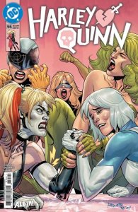 Harley Quinn (4th Series) #55A VF/NM ; DC | All In Arm Wrestling Cover