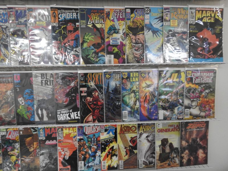 Huge Lot of 140+ Comics W/ Wolverine, Spawn, Quasar, +More! Avg. VF- Condition!