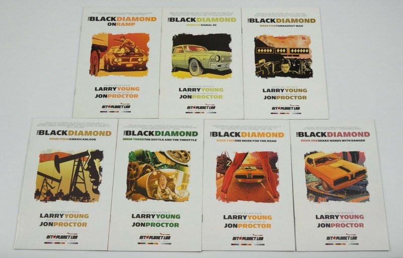 Black Diamond #1-6 VF/NM complete series - larry young - high-speed cars set