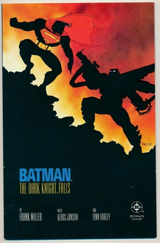 DC Comics BATMAN The Dark Night Falls Book 4, 1st Printing ~ 1986 VF (PJ51) 