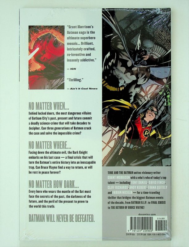 Batman Time and the Batman TPB DC Comics Grant Morrison Tony Daniel 2011