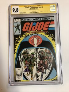 GI Joe A Real American Hero (1982) # 6 (CGC WP 9.8) Signed Larry Hama |1st Print