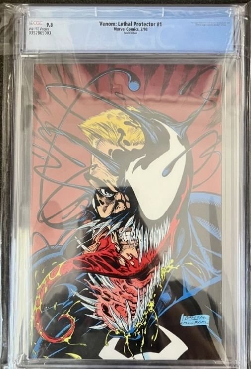 Venom Lethal Protector #1 Gold Edition CGC 9.8 1993