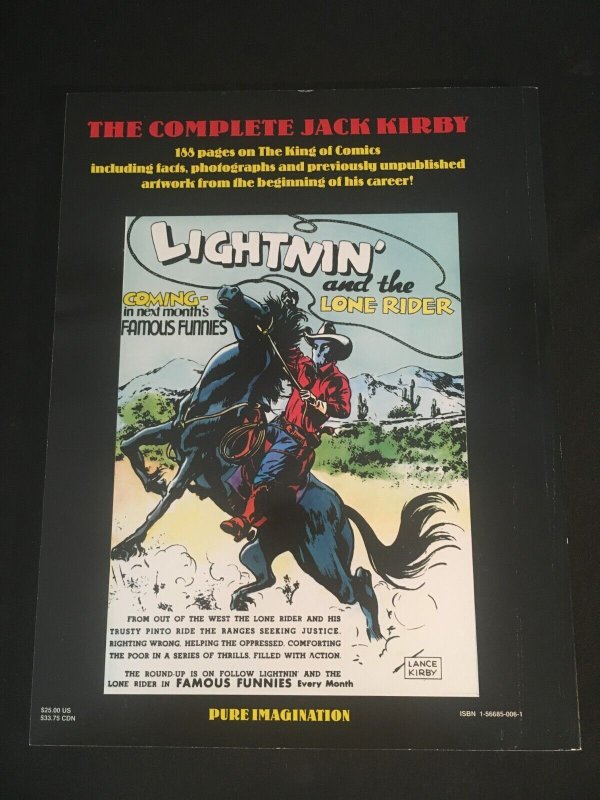 THE COMPLETE JACK KIRBY Vol. 1: 1917-1940 Trade Paperback