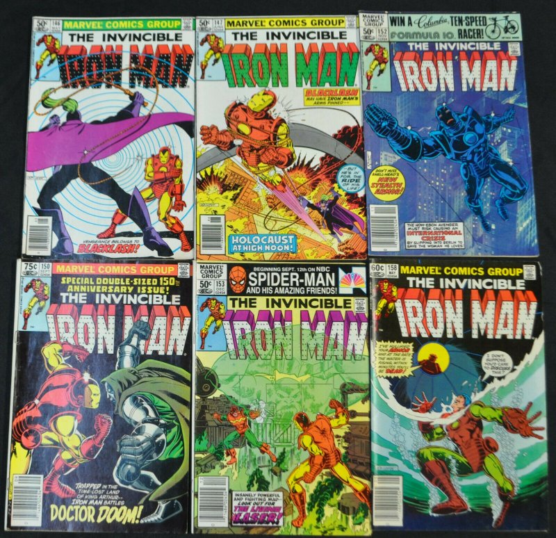 IRON MAN 80'S MICHELINIE, LAYTON, ROMITA JR. INCLUDES ANNUAL 3+4 VG/F 