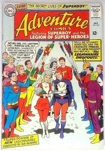 Adventure Comics #337 DC 1965 FN 6.0 Silver Age Legion of Super Heroes