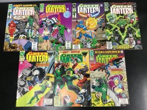 7PC GREEN LANTERN LOT (8.0)  #30,41-46!! 1993