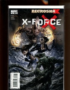 X Force #22 - VARIANT SIGNED BY CLYATON CRAIN 17/30 SEALED! (9.0/9.2) 2010