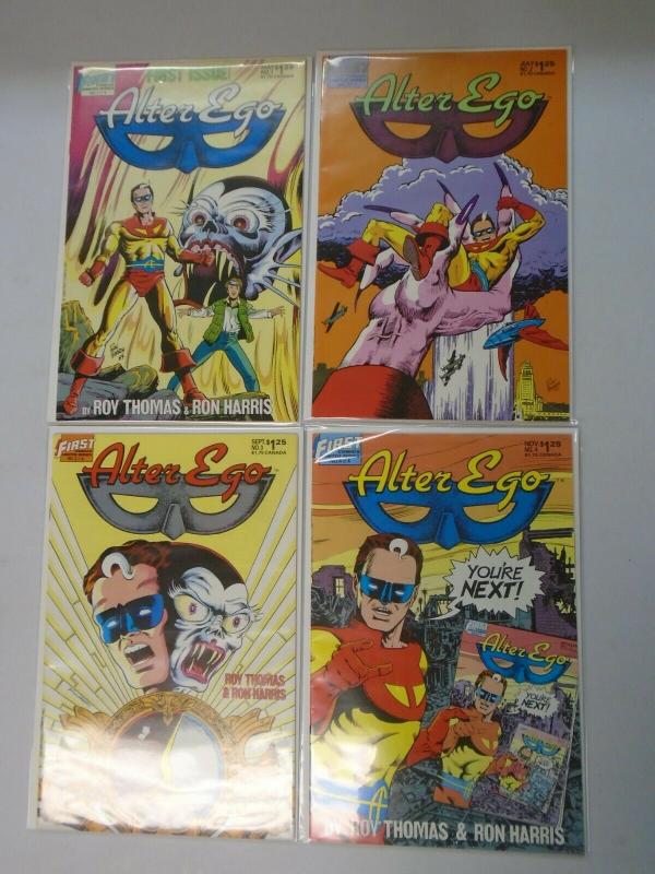 Alter Ego set #1-4 8.0 VF (1986 Comic)