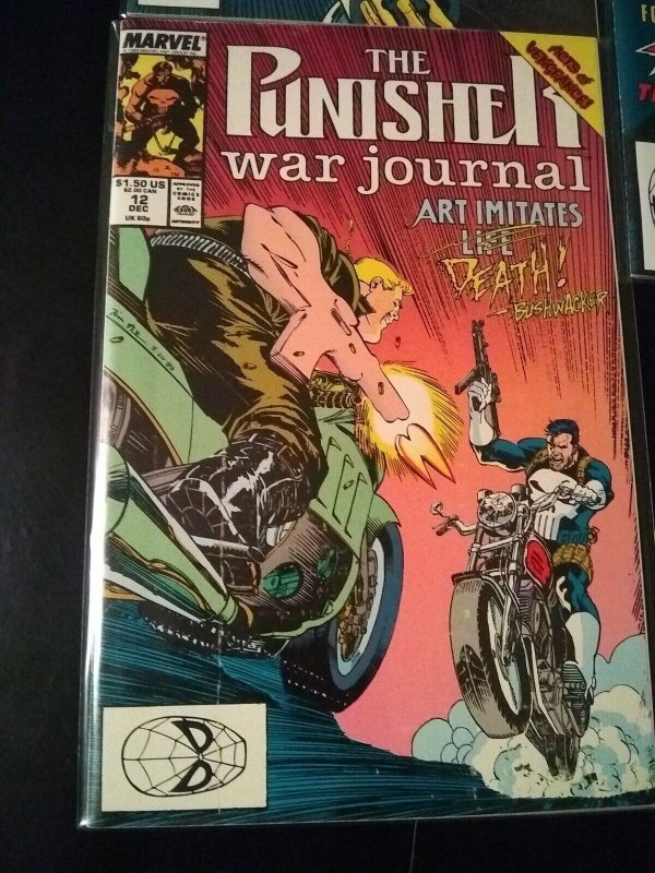1988 Punisher War Journal 10 11 12 VF- Jim Lee art